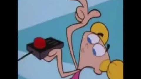 Dee Dee press the button but it