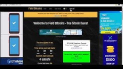 Field Bitcoins - free bitcoin faucet