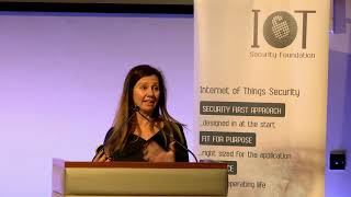Famous "IoT Security Standardisation" Kat Megas, NIST - IoTSF Conference 2018 Profile