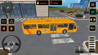 City High School Bus Driving Simulator Pro My Old School Bus 2018 - Android GamePlay Full HD screenshot 5