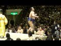 高見盛パフォーマンス　2011初場所7日目　若の里戦