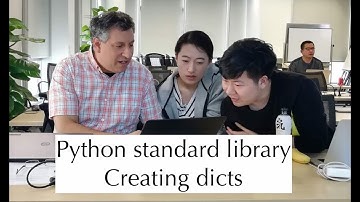 Python standard library: Creating dicts