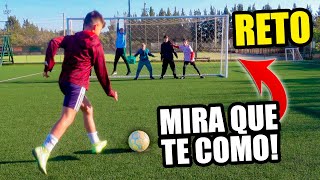 RETO de PENALES IMPOSIBLES CON MIS VECINOS!! Fútbol Challenge