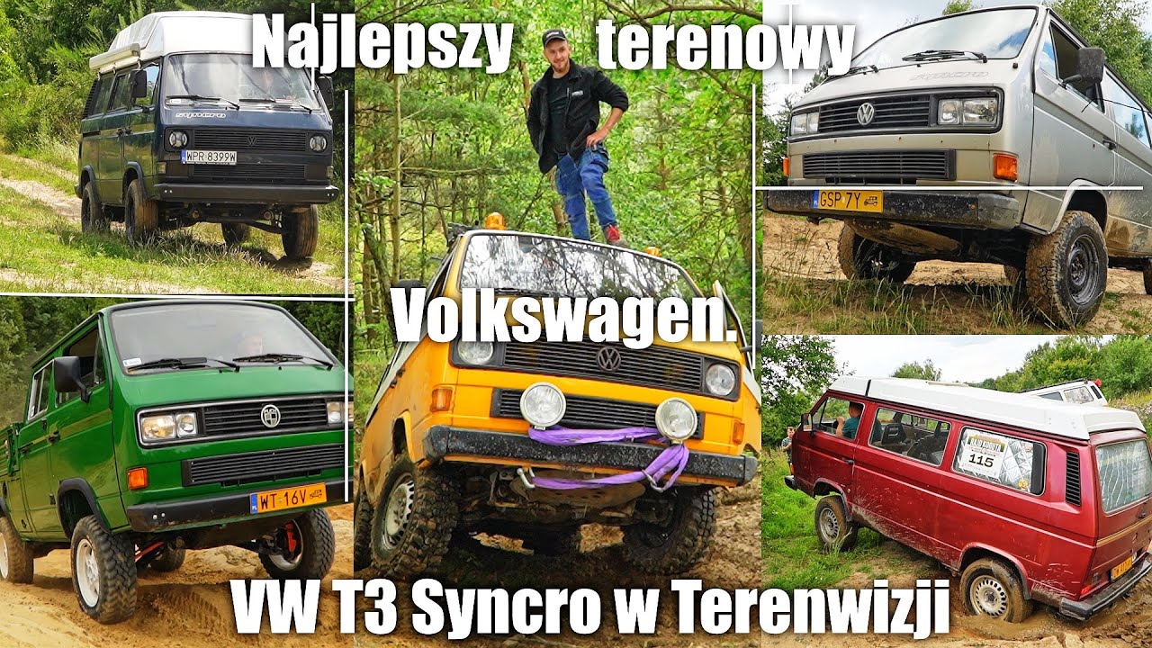 Najlepszy terenowy Volkswagen. VW T3 Syncro w Terenwizji