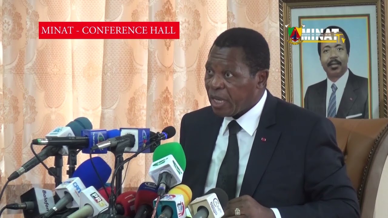 PRESS CONFERENCE OF MINAT BOSS