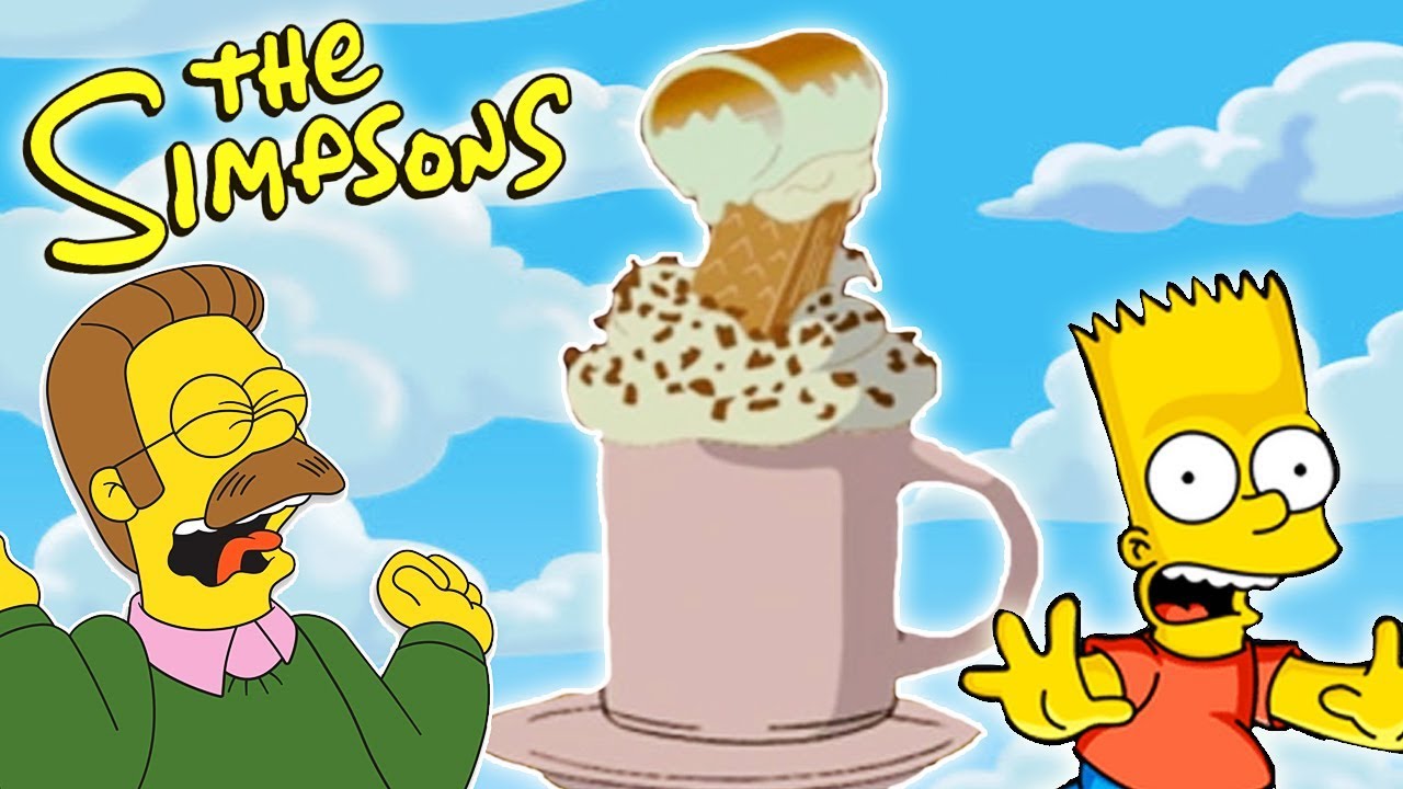 CHOCOLATE CALIENTE ☕ de Ned Flanders de LOS SIMPSONS! 🔥 (HOT COCOA)