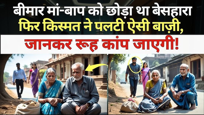 बीमार मां-बाप को छोड़ा था बेसहारा फिर किस्मत ने पलटी ऐसी बाज़ी, जानकर रूह  कांप जाएगी!