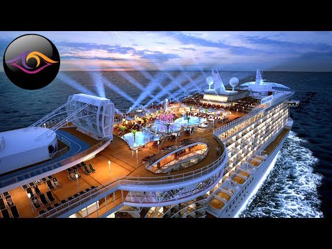 Видео: Фото интерьеров круизного лайнера Carnival Fantasy