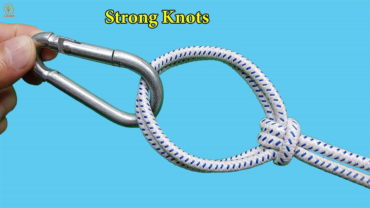 How to tie a knot with a loop - Types of knots commonly used in ...