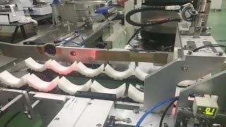 paint roller caps plugging capping wrapping labeling line for EU customer | tampa de rolos pintura