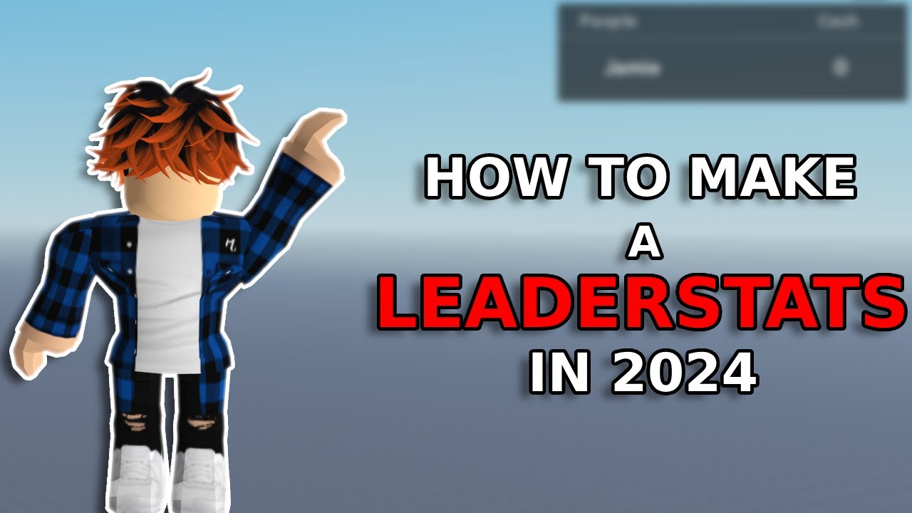 How to make a leaderstats (leaderboard) in 2024 YouTube