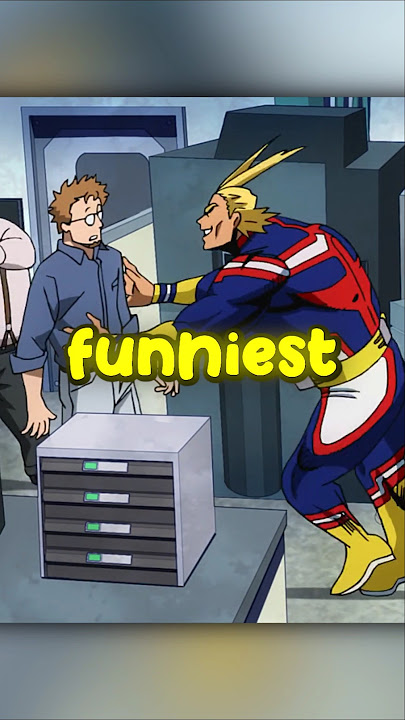 3 Funniest All-Might Moments 😭 #mha