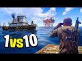I Speedran an Online Raid - Solo Rust