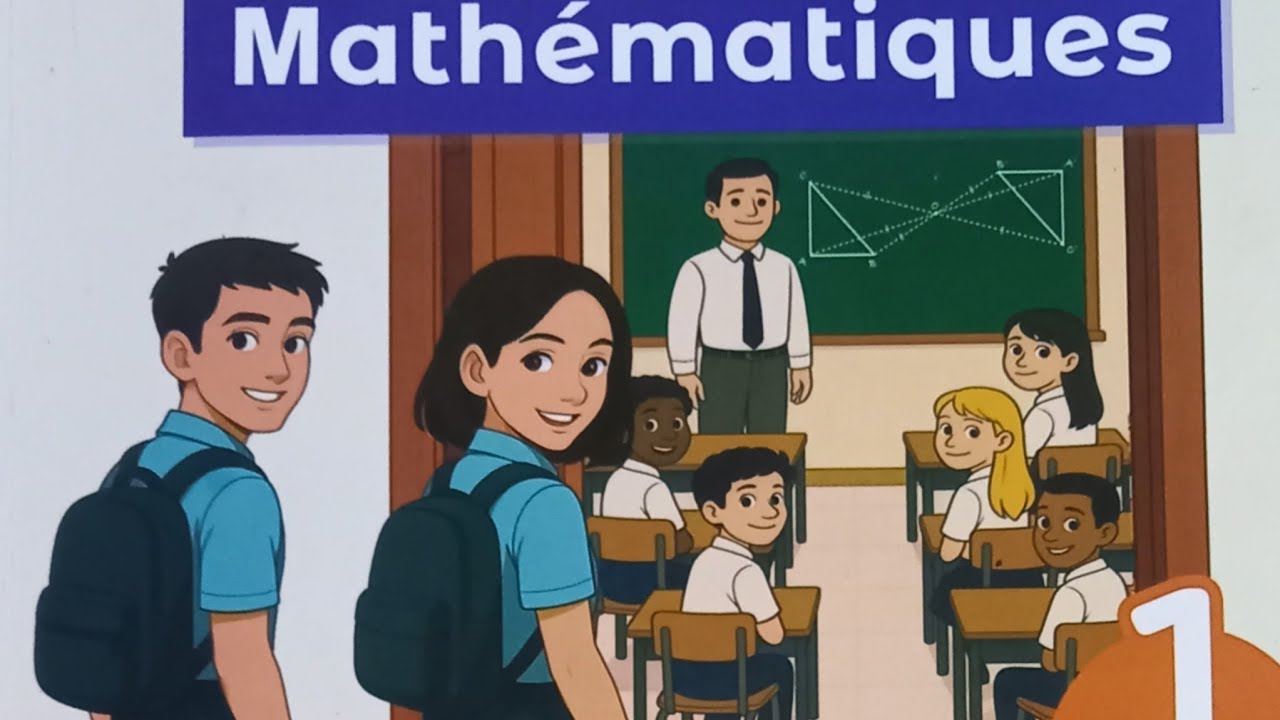 الأولى إعدادي درس التماثل المحوي symétrie axiale #nour_taalim_13  #المدرسة_الرائدة 