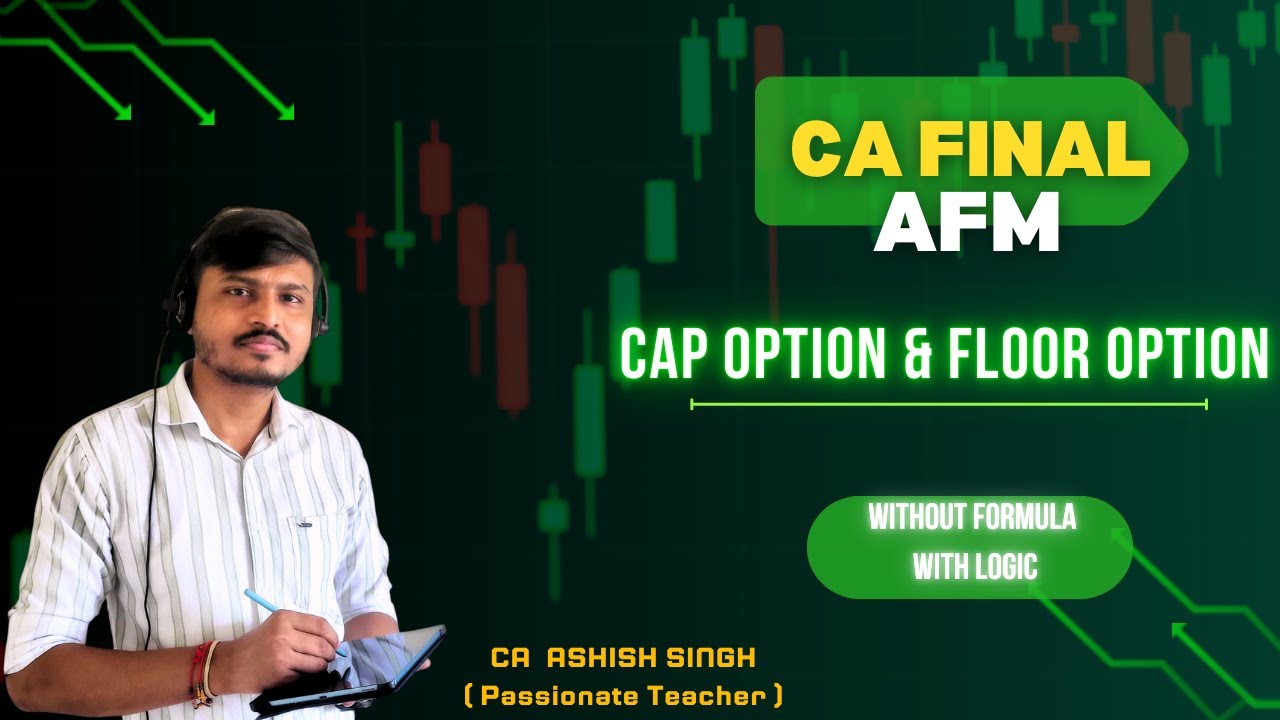 Cap option & Floor option | In 7 minute | In more logical way | CA ...