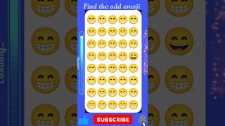 Can you find the odd emoji out #quiz #shorts #howgoodareyoureyes #findtheoddemojiout #emojichallenge