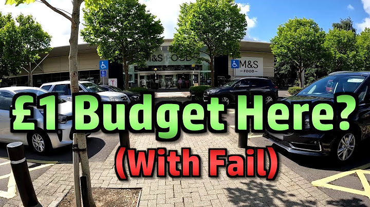 Budget: £1 voor 1 dag, bij de duurdere supermarkten (plus foerageren)