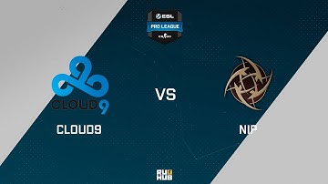 Cloud9 vs NiP- ESL Pro League S4 Finals - de_dust2 [yxo, Enkanis, Meg]