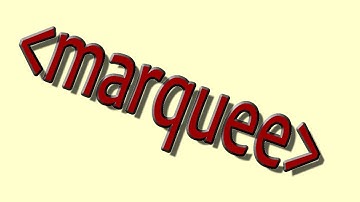 Dreamweaver  CS 5 Tutorial: Use of Marquee in Dreamweaver