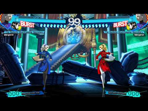 Margaret vs Margaret (Hardest AI) Persona 4 Arena Ultimax