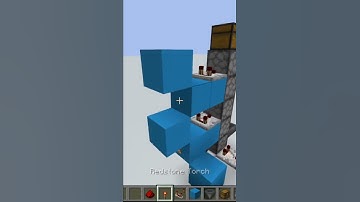 Dropper Item Elevator (Minecraft) #shorts #short