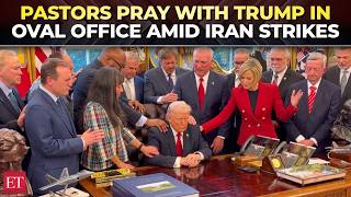 Challenging Times... Pastors Pray With Trump In Oval Office Amid Us-Israel Strikes On Iran