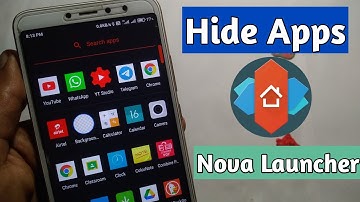 how to hide apps in nova launcher | nova launcher app hide