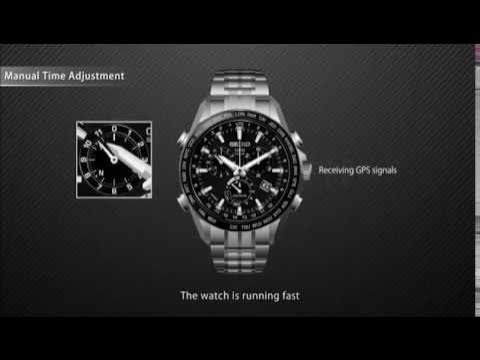 Seiko Astron Video Manual - Manual Time Adjustment - YouTube