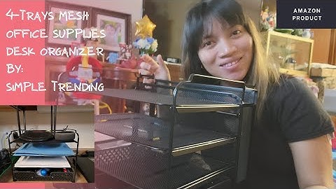 (Unboxing+Review) Mesh Office Supplies Desk Organizer ||SimpleTrending #amazonproducts #amazonfinds