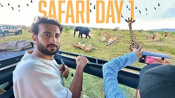 Hum Kenya Pahunch Gaiy 😍 First Day Our Safari In Maasai Mara❤️