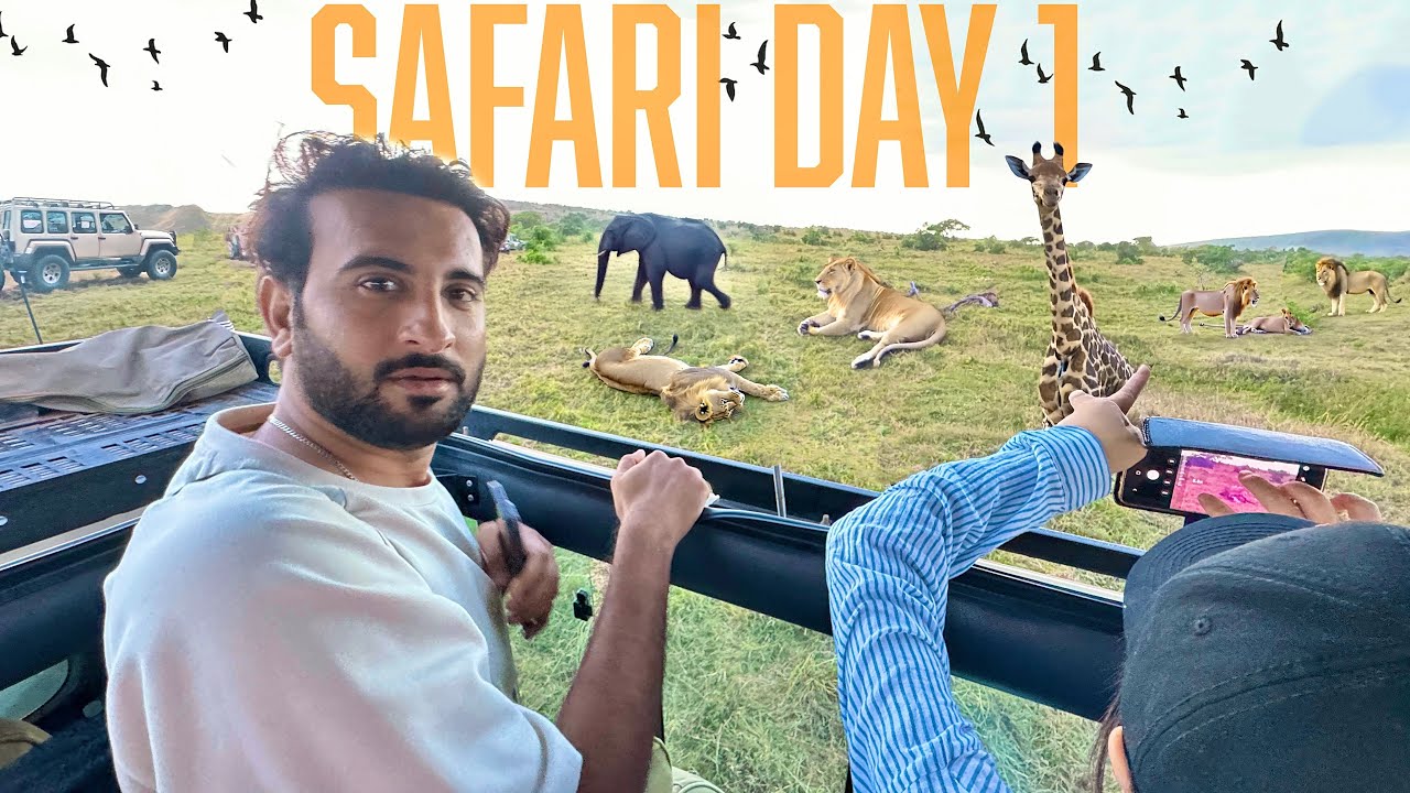 First Day Our Safari In Maasai Mara❤️