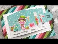 A Christmas interactive card