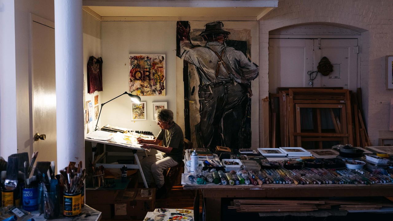 Inside a 91-Year-Old Painter's NYC Loft