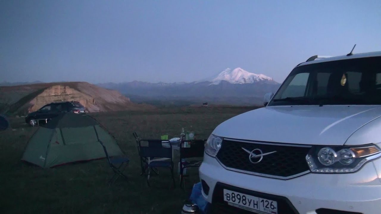 Плато бермамыт на машине