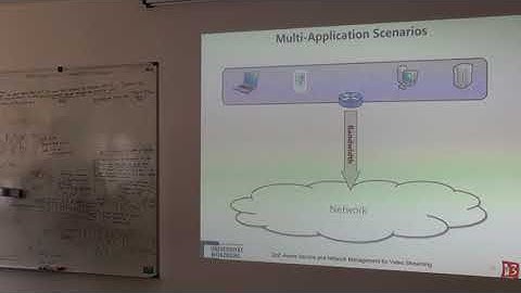 QoE-Aware Service and Network Management for Video Streaming Thomas Zinner (University of Wurzburg)