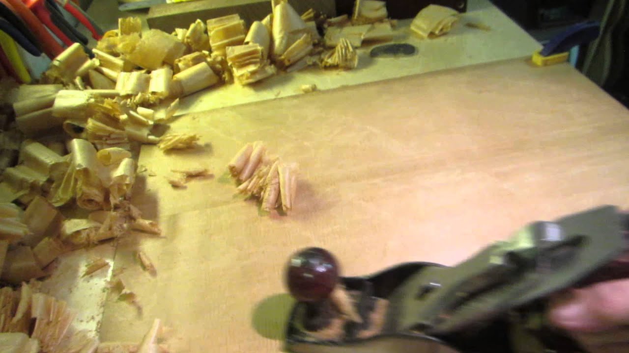 Hand Planing a Cedar Guitar Top YouTube