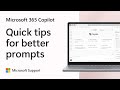 Tips for mastering prompts in Microsoft 365 Copilot | Microsoft