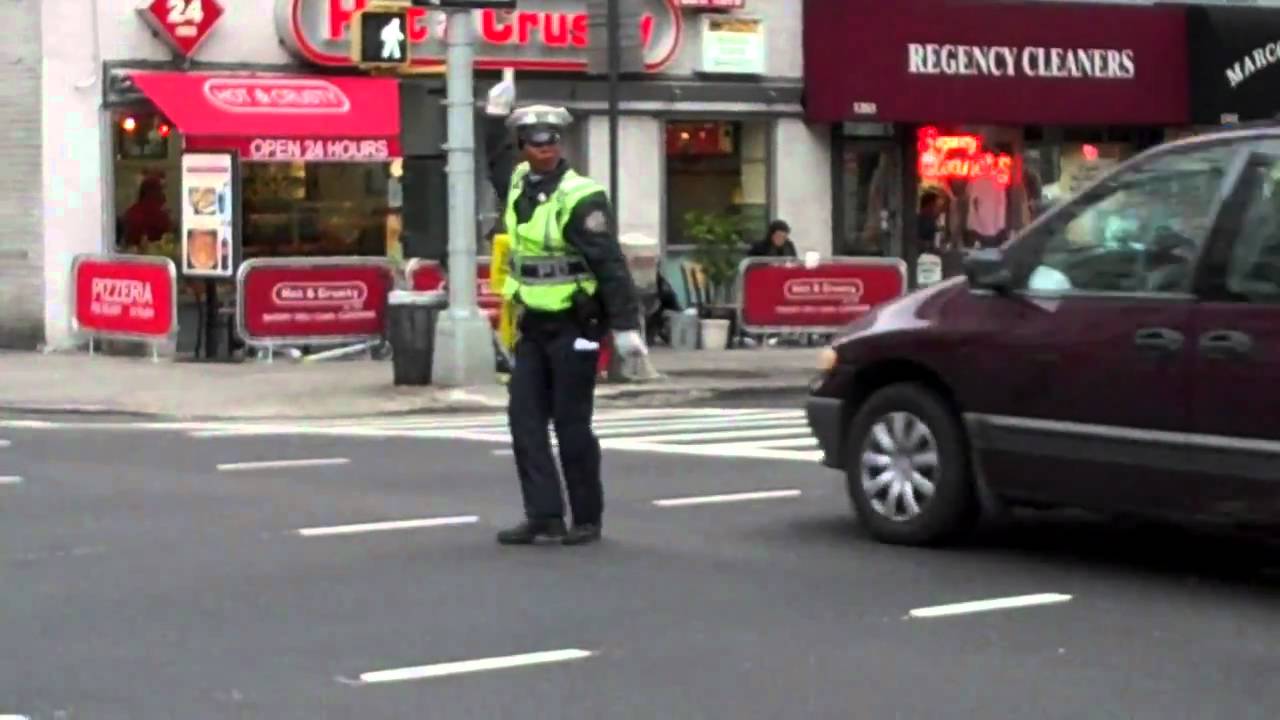NYC Dancing Traffic Cop YouTube