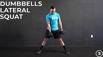 Dumbbells Lateral Squat