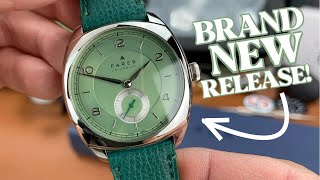NEW Release from Farer Watches! 'Mansfield' Cushion Case Watch with Green Dial! | Unboxing