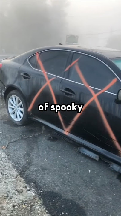 Car Recovered From Canyon Crash | No Fuss #car #lexus #crash #shorts