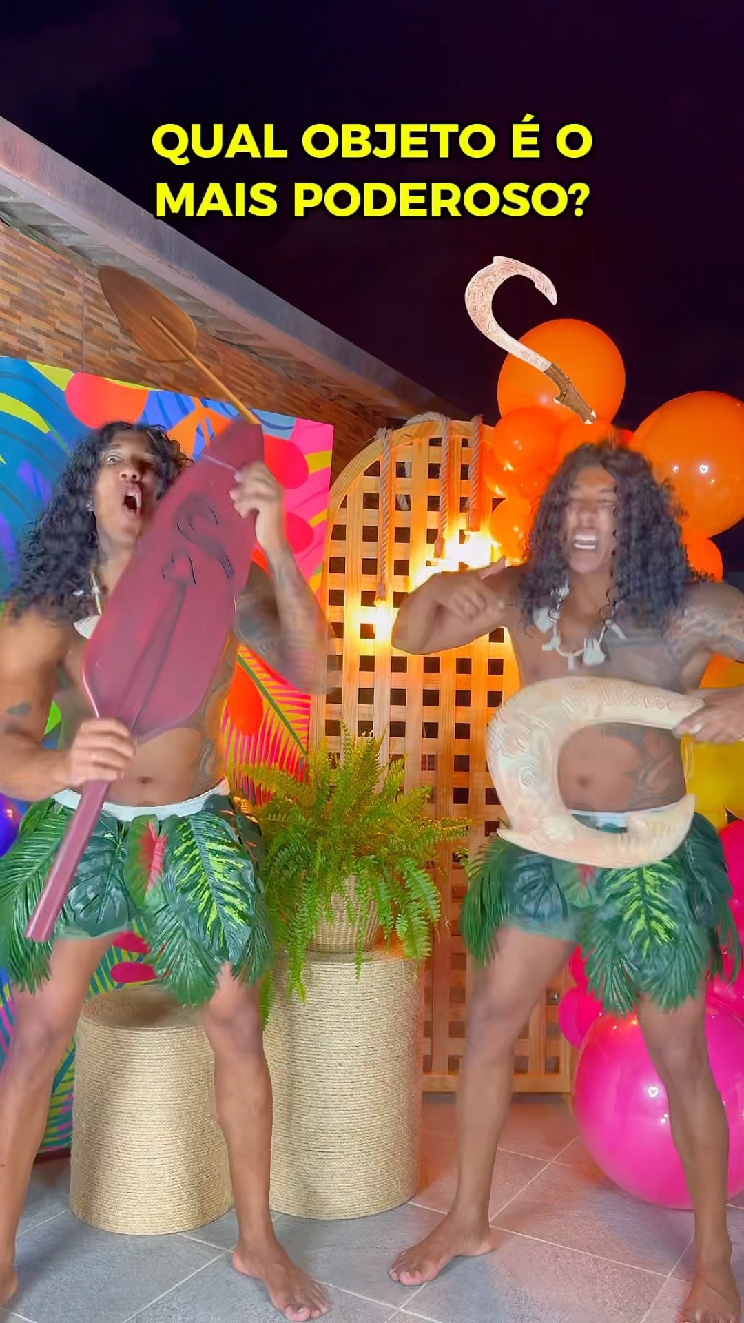 Remo da Moana ou Anzol do Maui? #maui #challenge #funnymemes #funny #apollosant #short