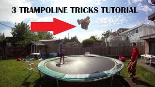3 INTERMEDIATE TRAMP TRICKS! (TUTORIAL)