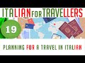 Planning a trip in Italian language (part 1)