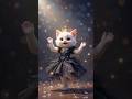 cat dance so cute 😍 #explore #cat #cute #funny #cartoon #dance #shorts #shortsyoutube #ai#catshorts