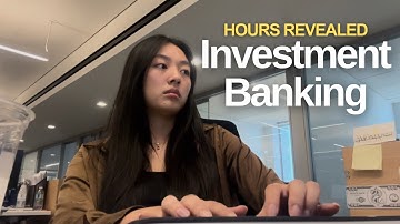 1 week as an investment banker in NYC