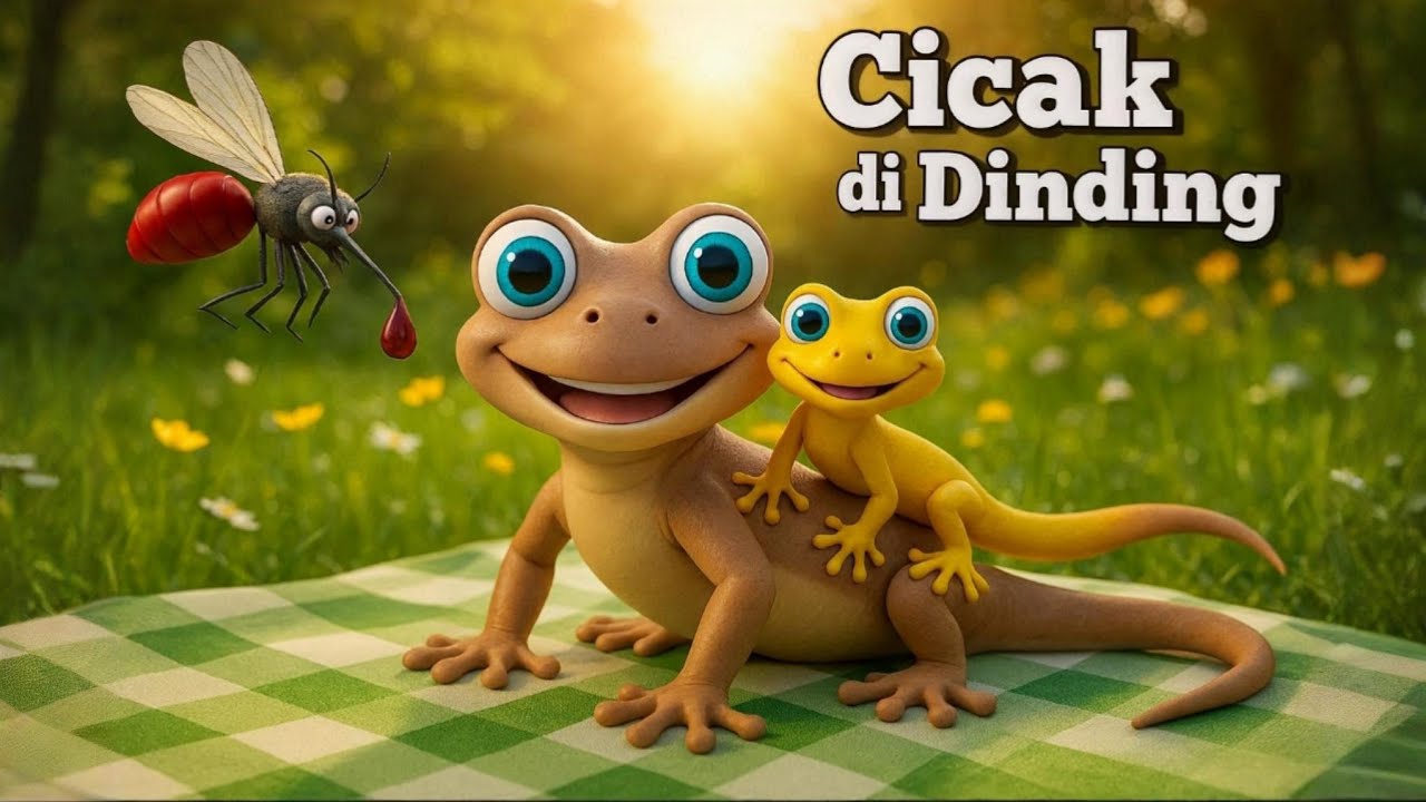 Cicak Cicak di Dinding | Lagu Anak Anak Populer