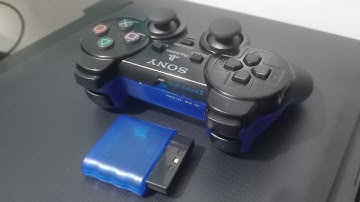 fiz um controle de ps2 sem fio