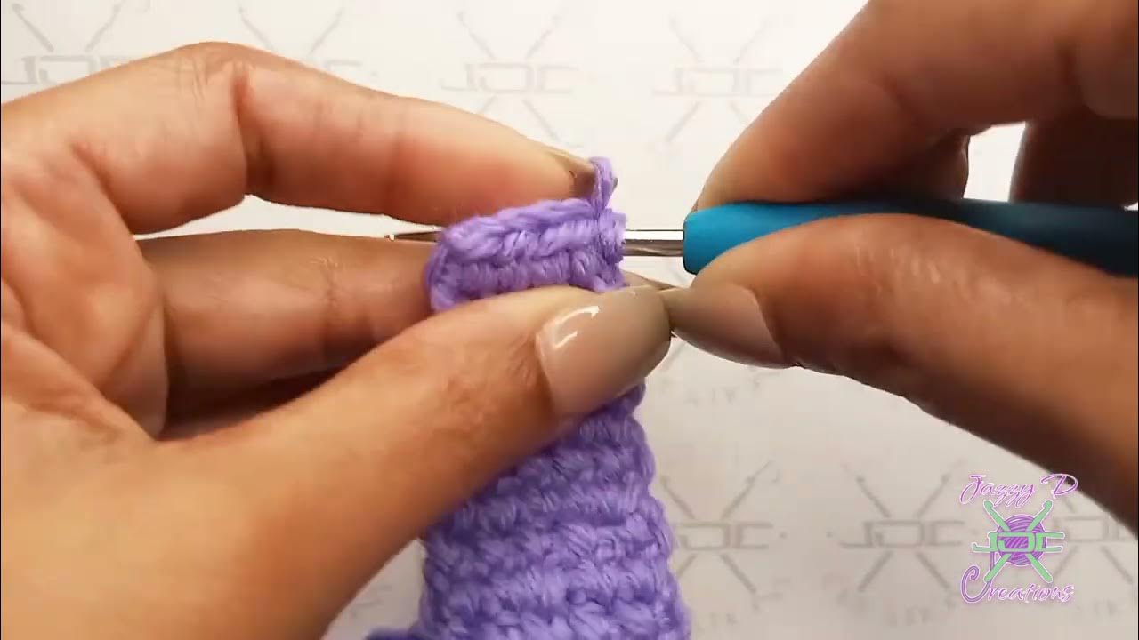 Long Half Double Crochet 《Beginner》TUTORIAL YouTube