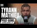 Tyrann Mathieu Reacts to Tom Brady Altercation: "I Never Really Saw That Side of Tom" | Post-Game